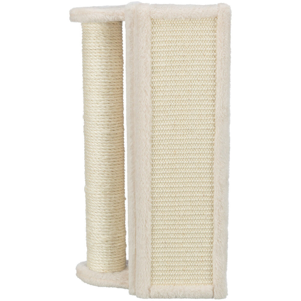 Katzen Kratzbrett mit Kratzstamm für Zimmerecken Bild 2