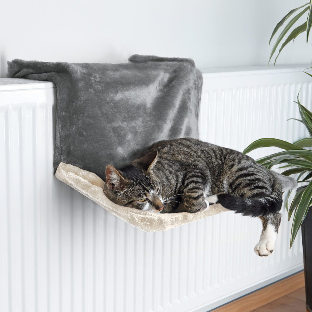Katzen Liegemulde für Heizkörper mit Pfotenabdruck Bild 2