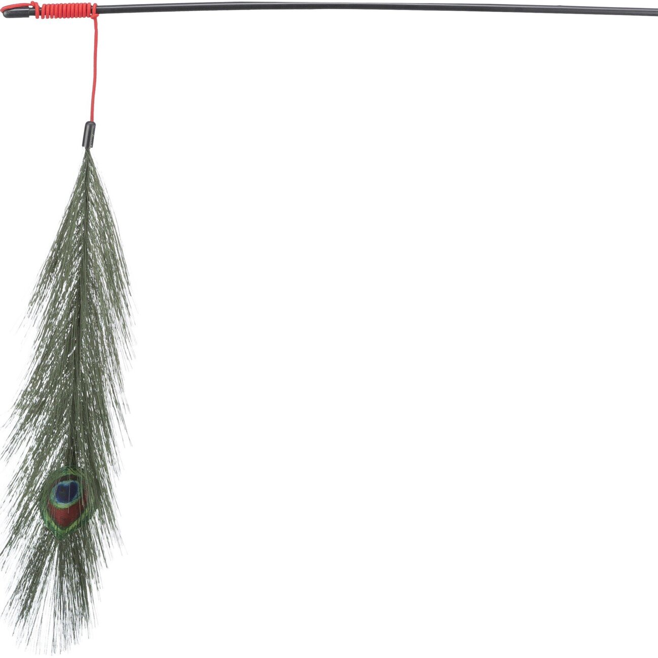 Katzenspielangel mit Feder Bild 1