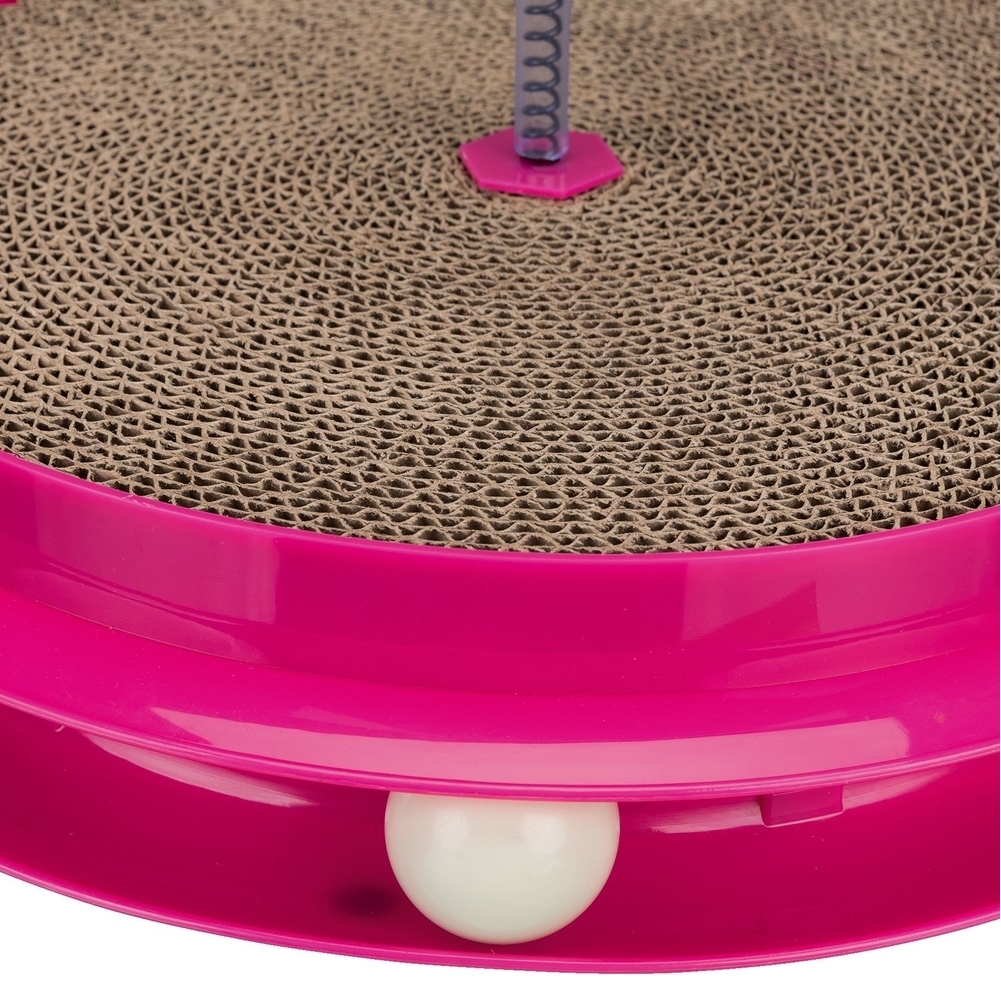 Trixie Katzenspielzeug Spielplatte Scratch & Catch Bild 4