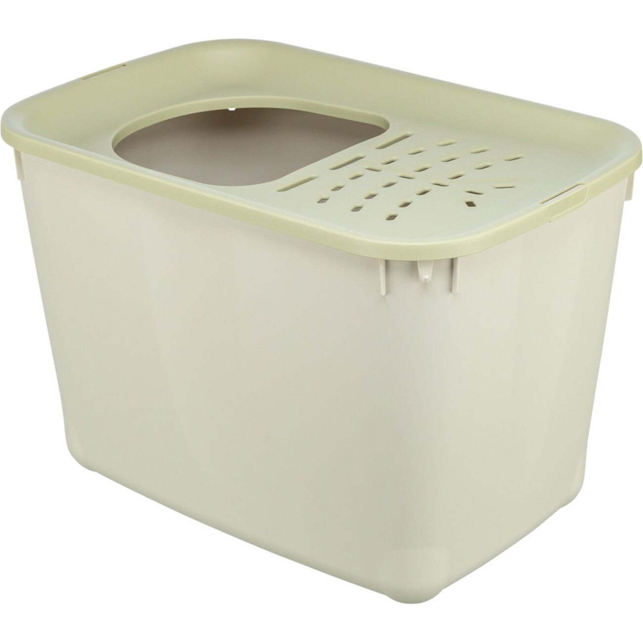 TRIXIE Katzentoilette Hop-In - Dein stylischer & sauberer Katzen-Thron Bild 2