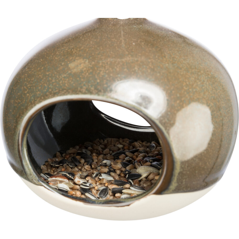 Keramik Vogelhaus Vogelfutter-Bowl Bild 2