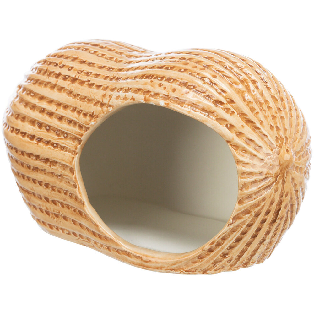 Keramikhaus in Erdnussoptik Bild 2