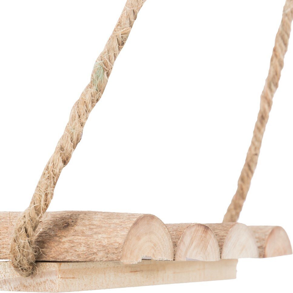 Kiefernholzschaukel für Wellensittiche Bild 2