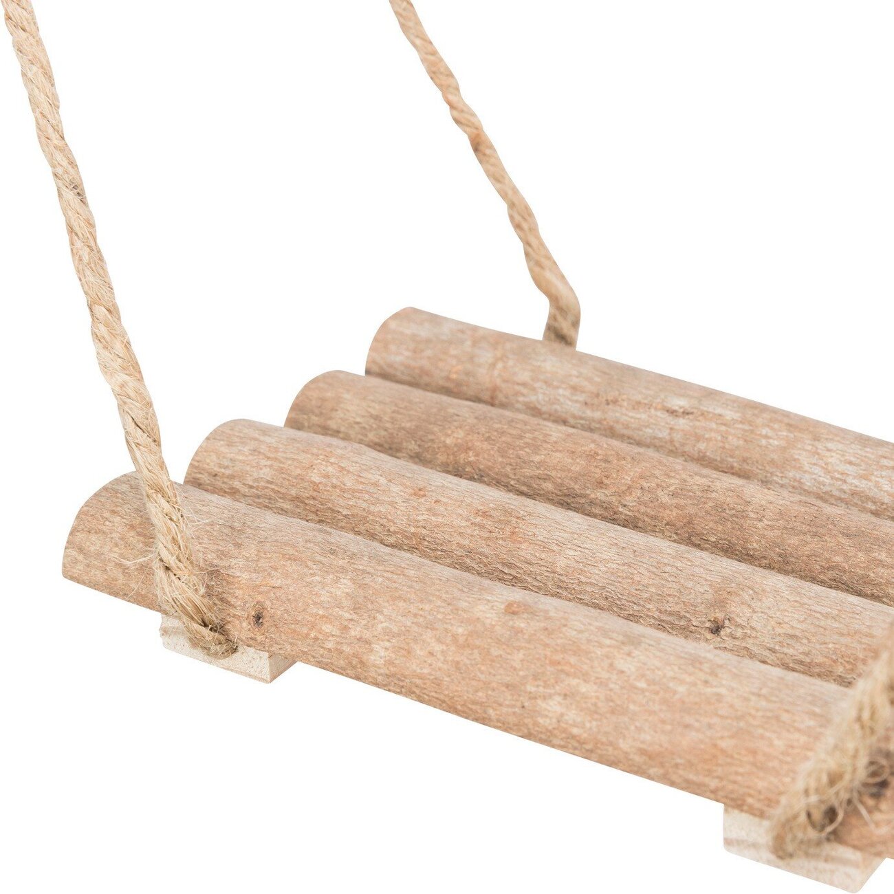 Kiefernholzschaukel für Wellensittiche Bild 5
