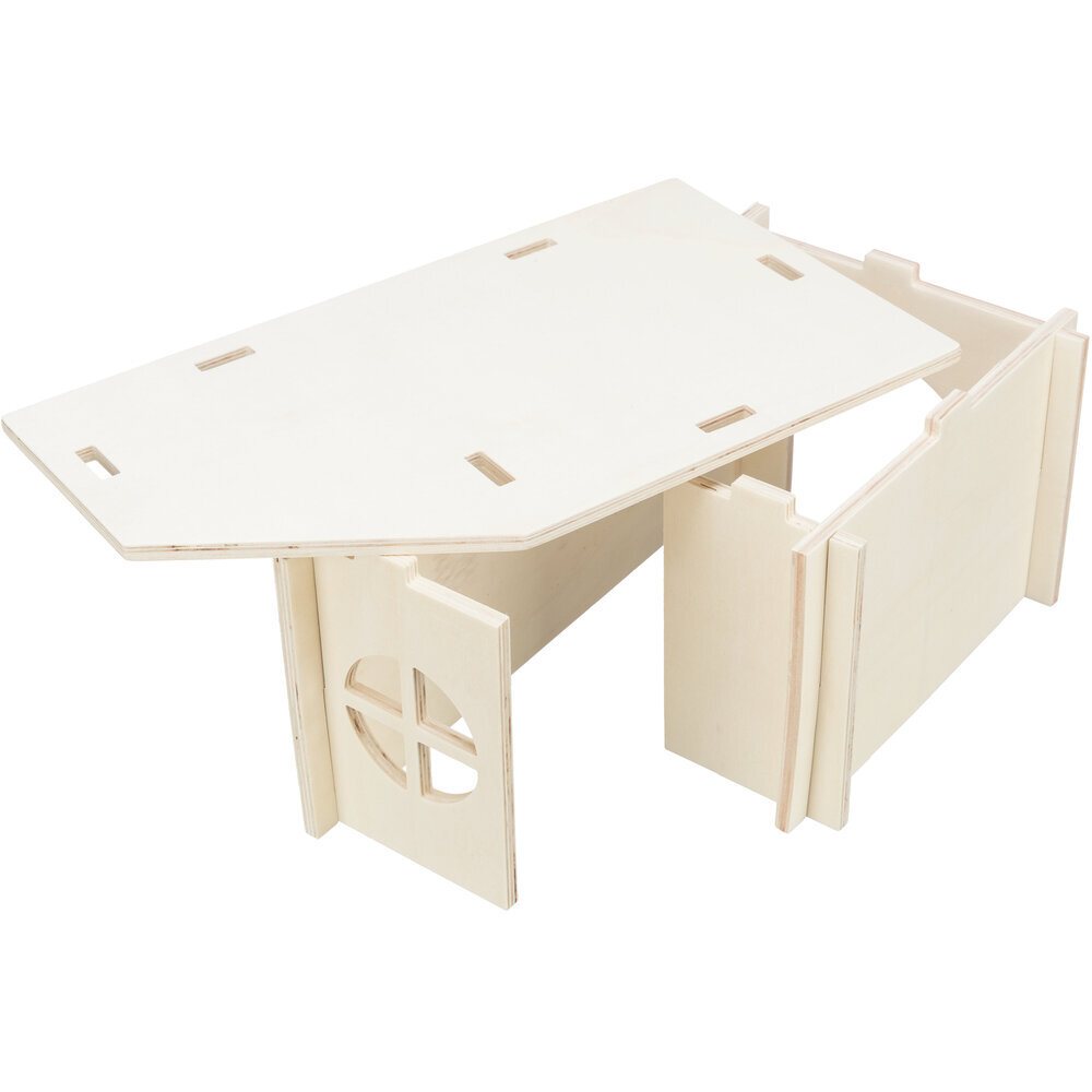 Kleintierhaus aus Holz Bild 3