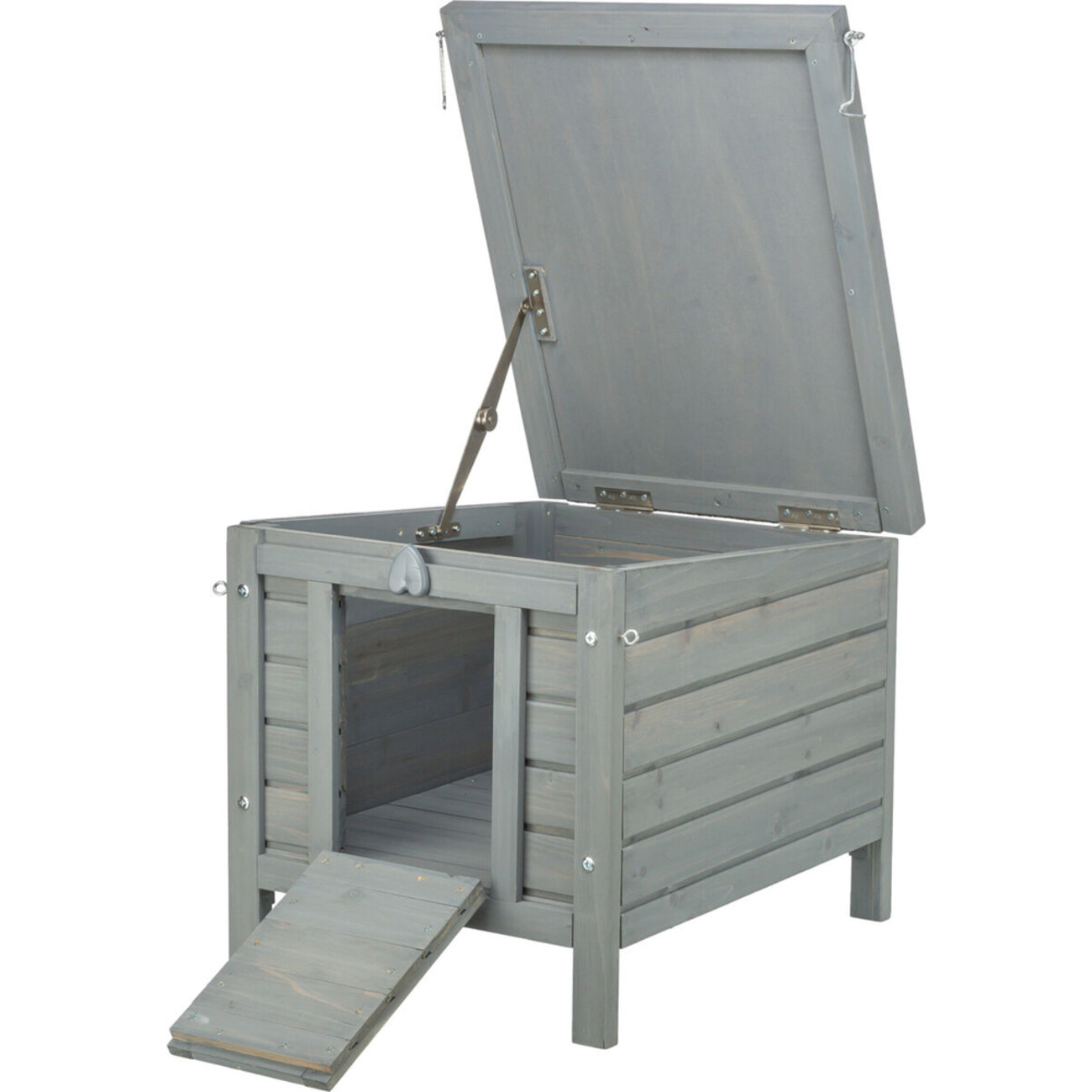 TRIXIE Kleintierhaus für Kaninchen & Meerschweinchen | Outdoor-Paradies Bild 5