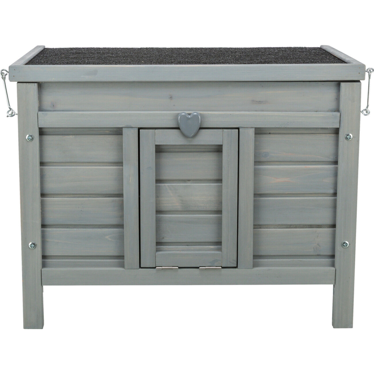 TRIXIE Kleintierhaus für Kaninchen & Meerschweinchen | Outdoor-Paradies Bild 6