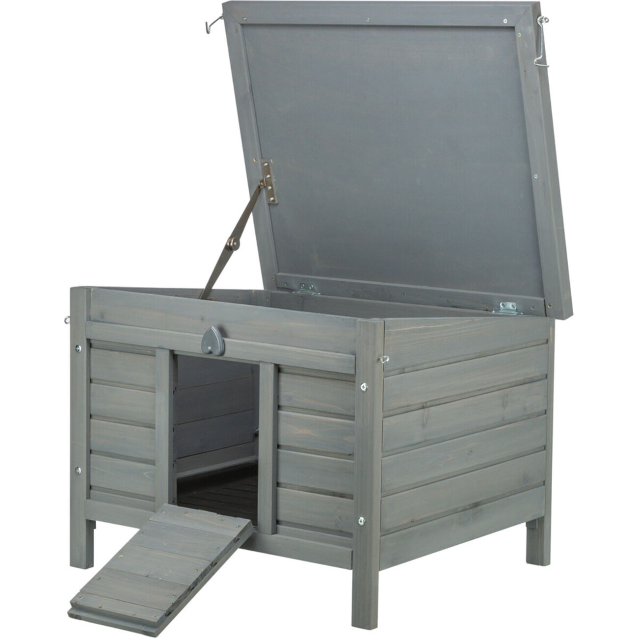 TRIXIE Kleintierhaus für Kaninchen & Meerschweinchen | Outdoor-Paradies Bild 7