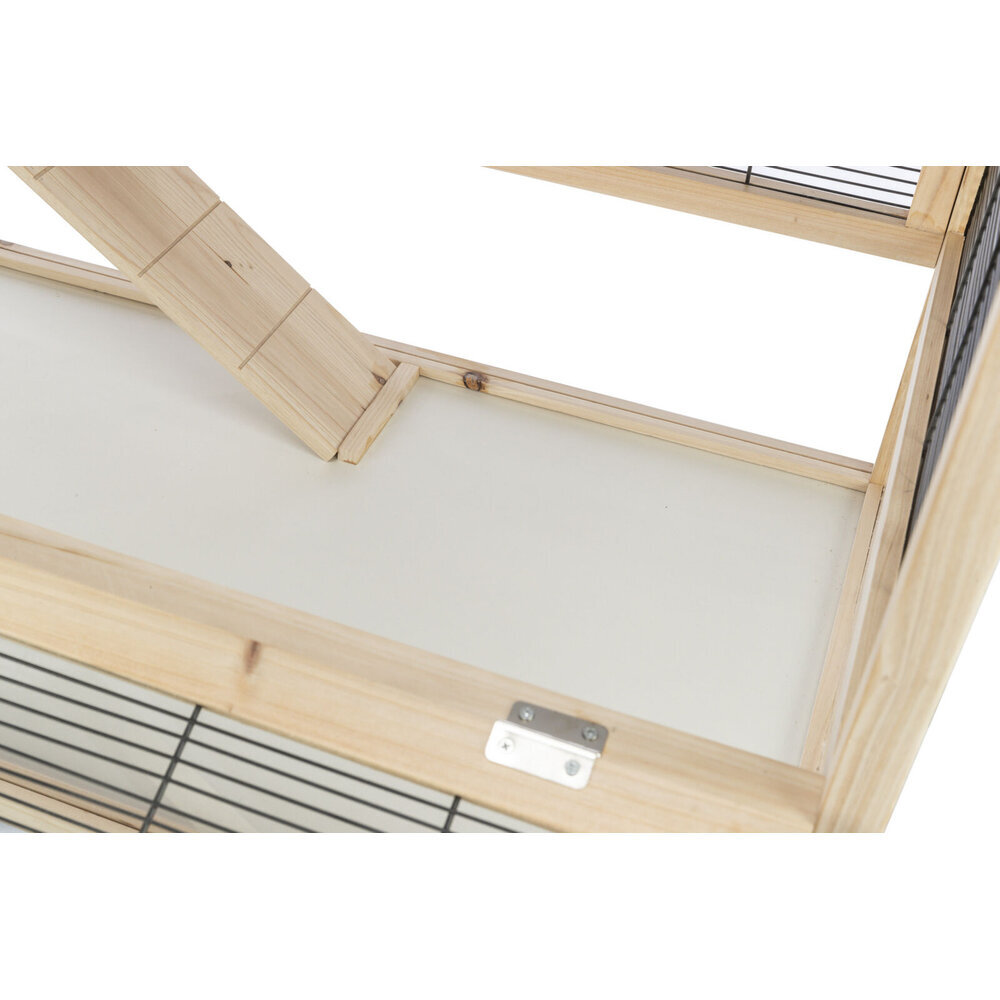 Kleintierkäfig Nagerheim aus Holz Bild 5