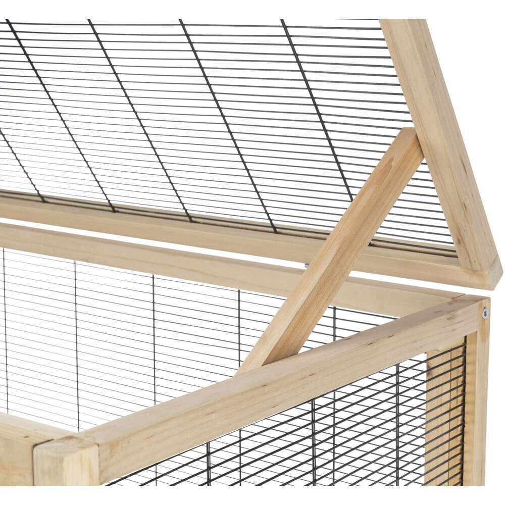 Kleintierkäfig Nagerheim aus Holz Bild 8