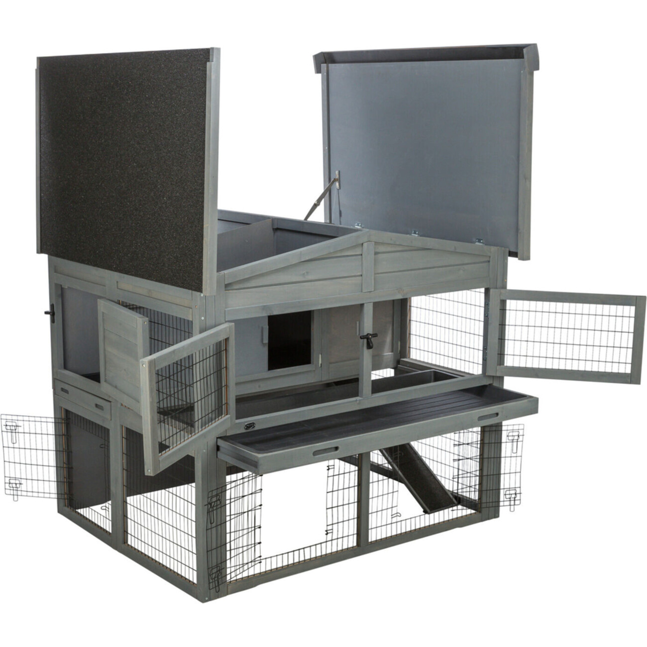 TRIXIE Kleintierstall XL mit Freilaufgehege Bild 3