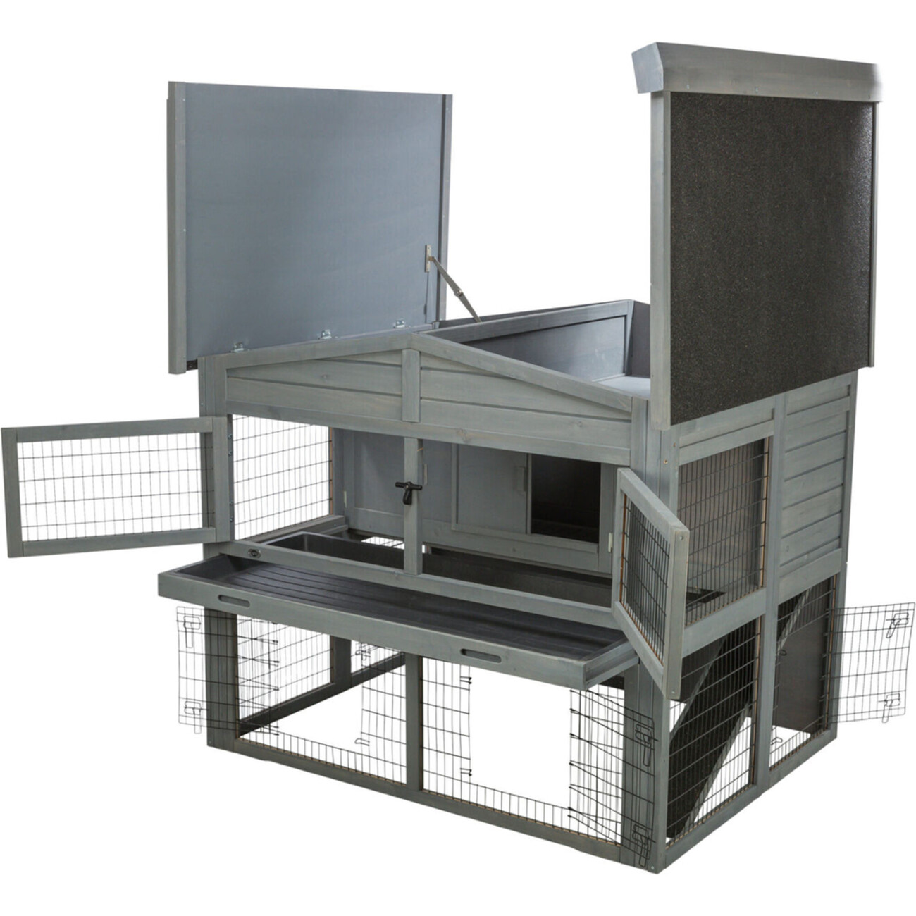 TRIXIE Kleintierstall XL mit Freilaufgehege Bild 4