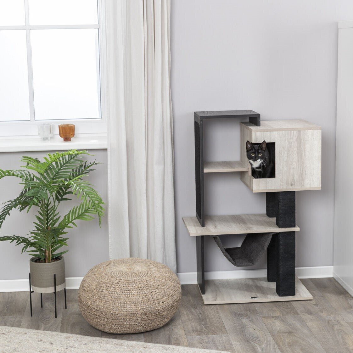 Kratzbaum CityStyle mit Hängematte Bild 2