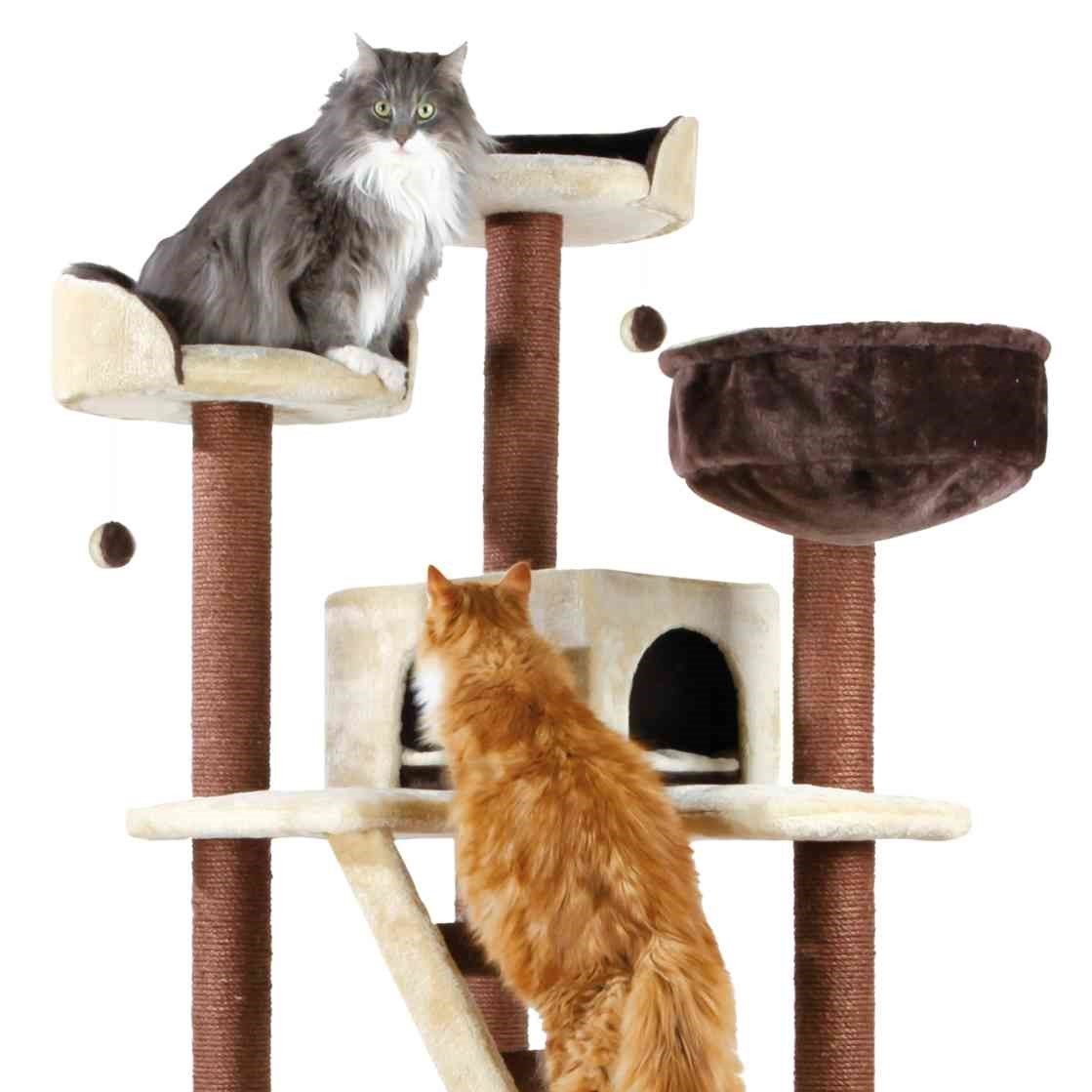 Kratzbaum dunkelbraun Felicitas Bild 4