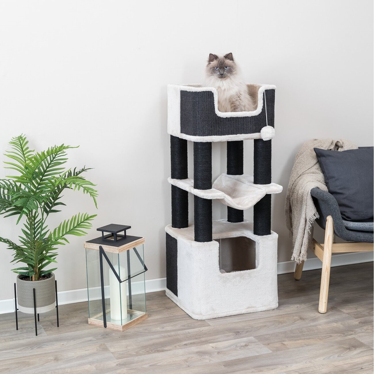 Kratzbaum Ramiro mit Höhle Bild 2