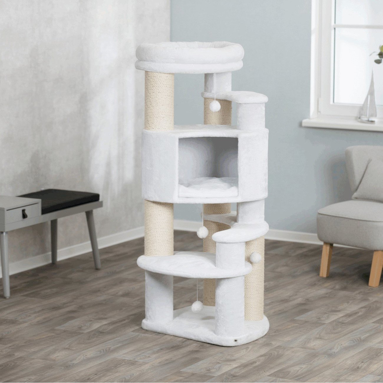 Kratzbaum XXL Zita für große Katzen Bild 4