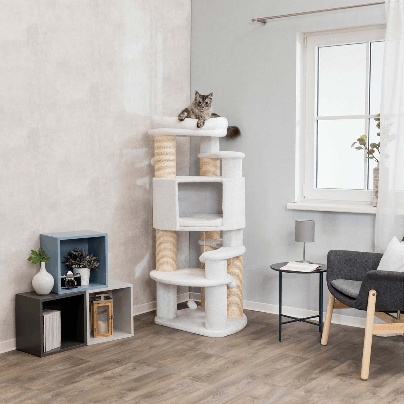 Kratzbaum XXL Zita für große Katzen Bild 2