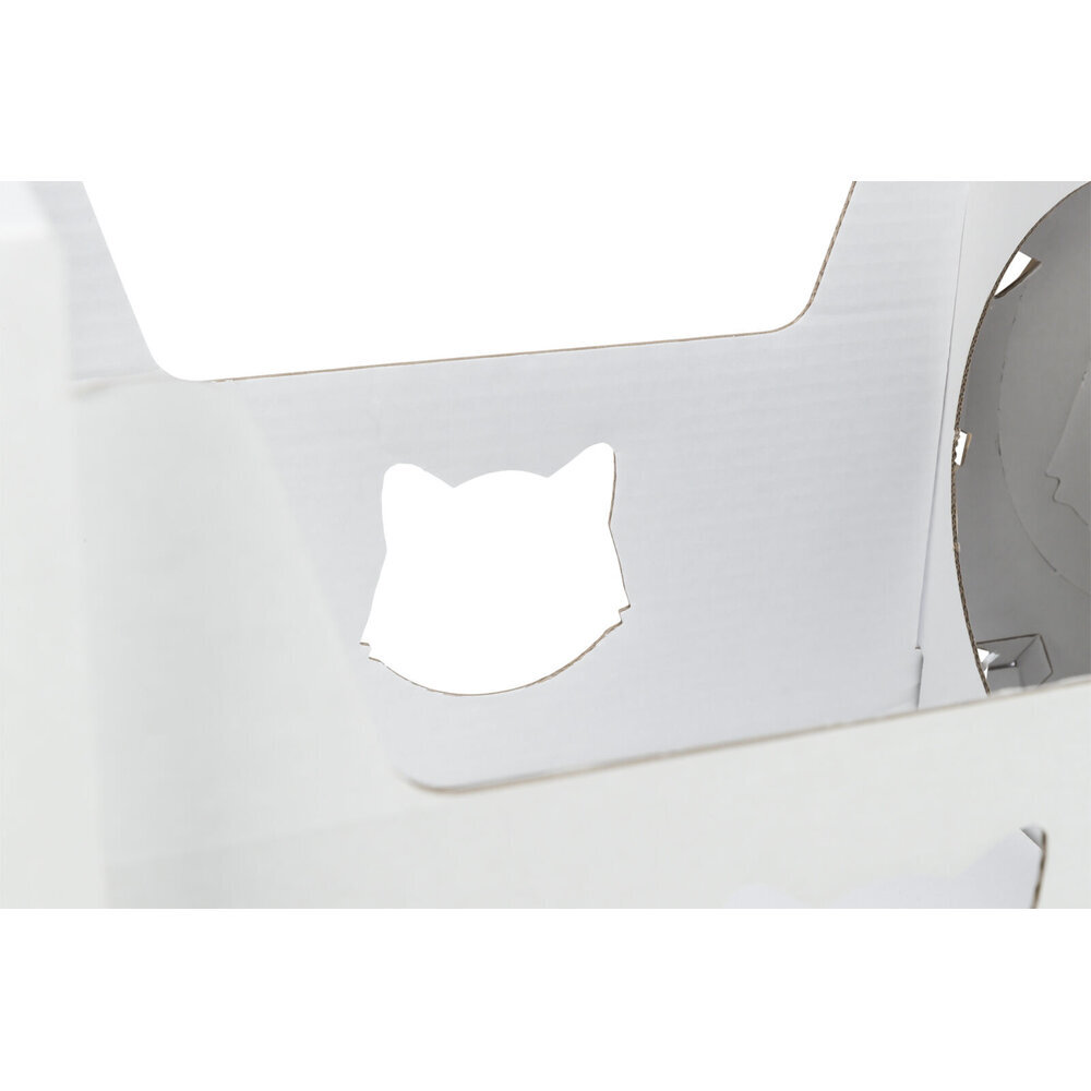 KittyPits Kartonburg für Katzen Casa Cara aus Pappe Bild 8