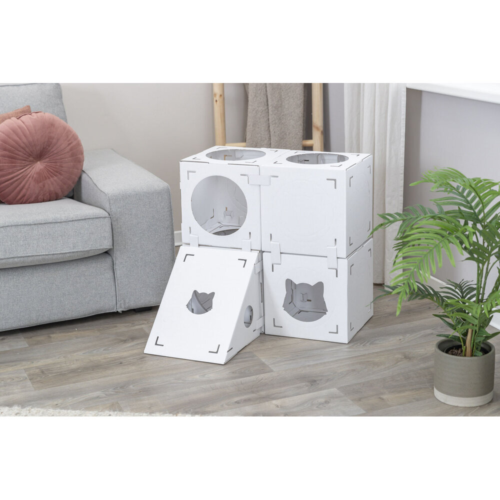 KittyPits Kartonlandschaft für Katzen aus Pappe Finca Felice Bild 11