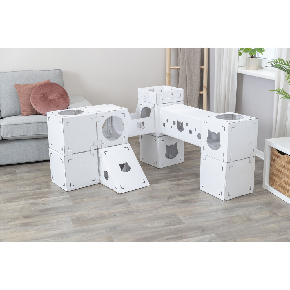 KittyPits Kartonlandschaft für Katzen aus Pappe Finca Felice Bild 14