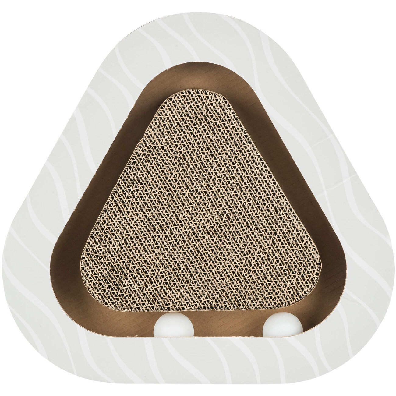 Kratzpappe Triangel mit Katzenminze Bild 3