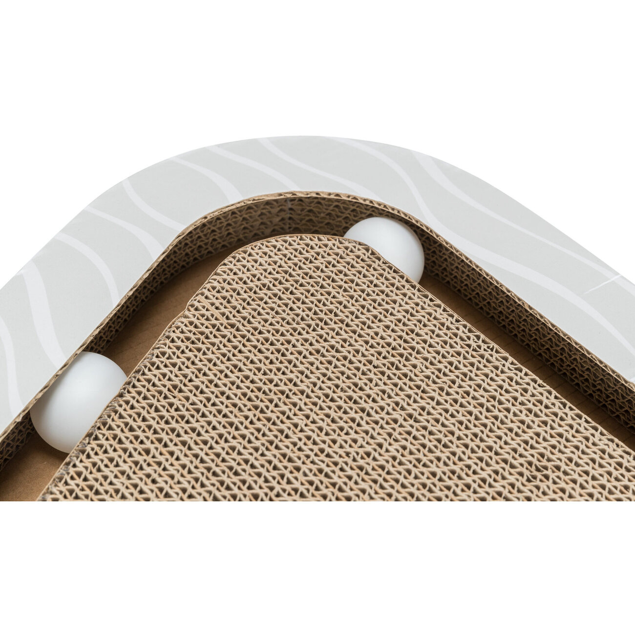 Kratzpappe Triangel mit Katzenminze Bild 6