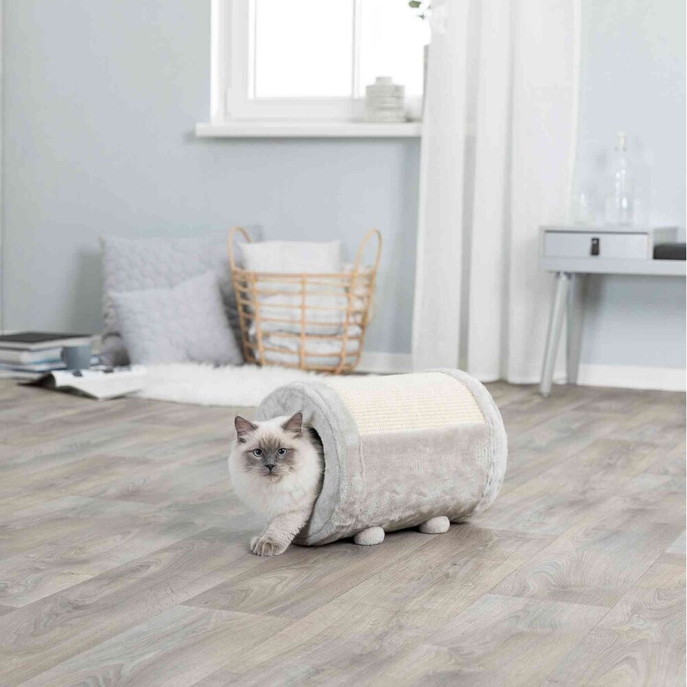 Katzen Kratzrolle mit Kissen Bild 2