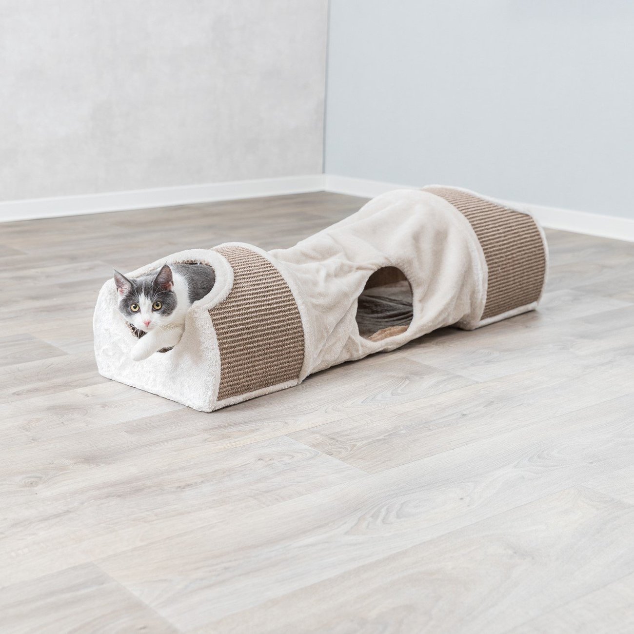 Kratztunnel für Katzen mit Sisal Bild 2