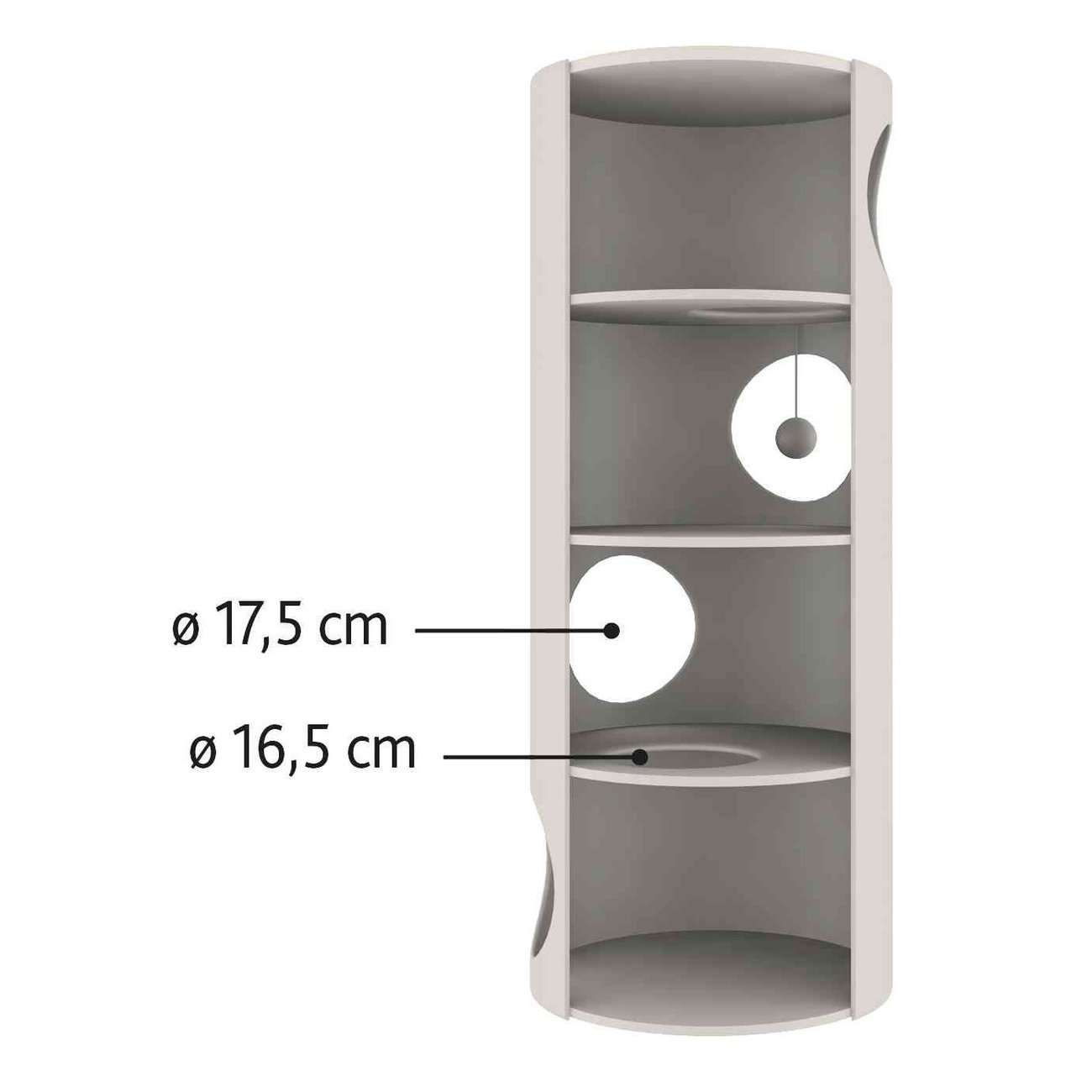 Katzenturm Edoardo mit Sisal Bild 3