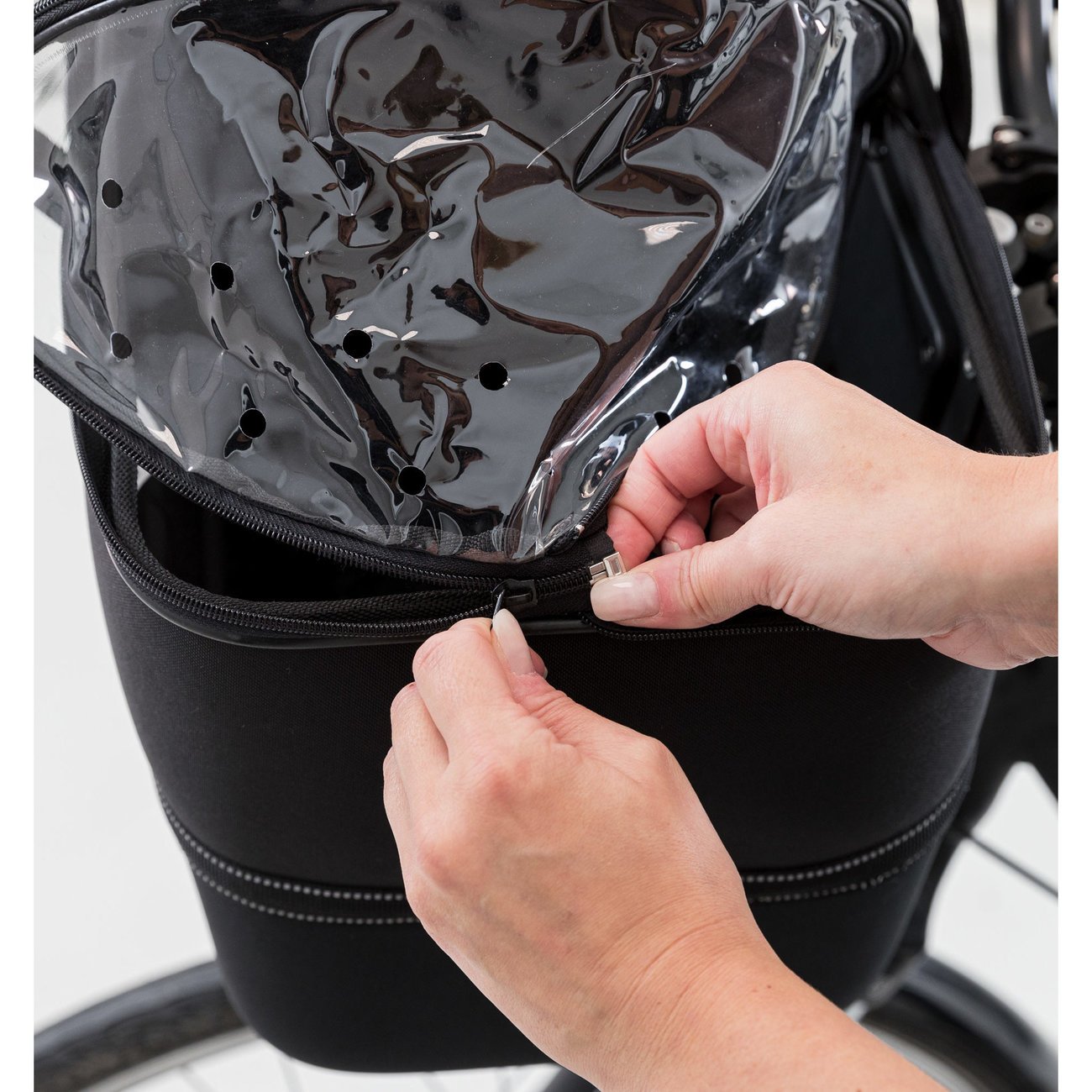 Hundekorb für Fahrradlenker Bild 17