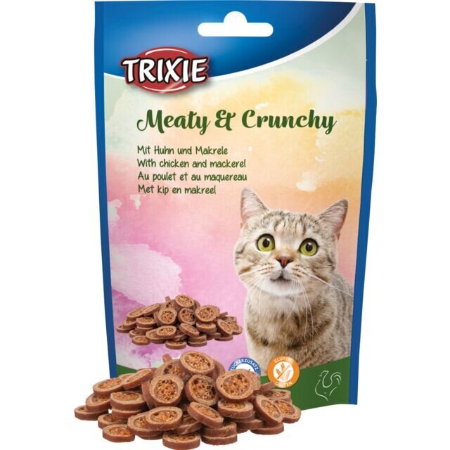 Meaty & Crunchy Katzensnack mit Huhn und Makrele Bild 1