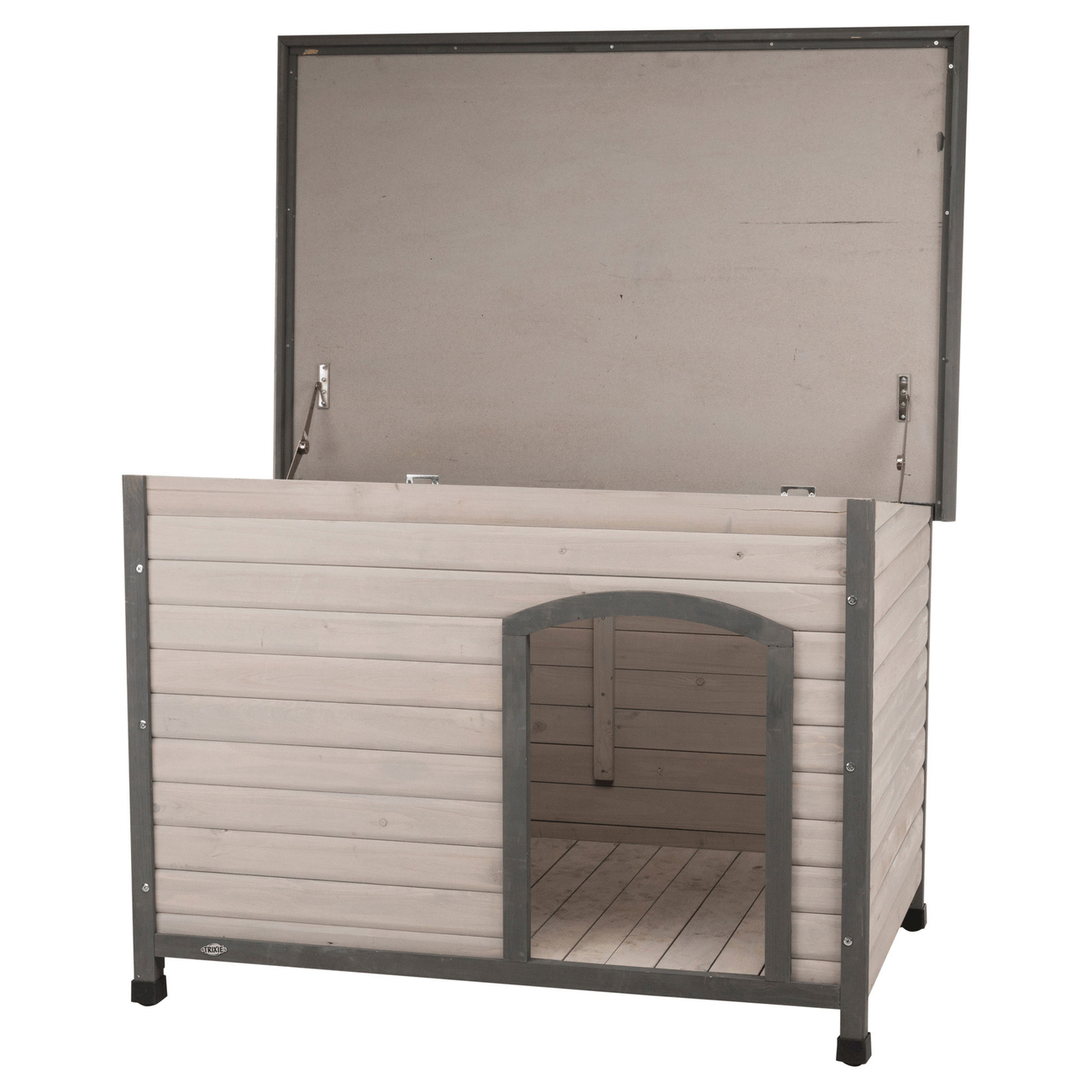 Hundehütte Classic aus Kiefernholz Bild 6