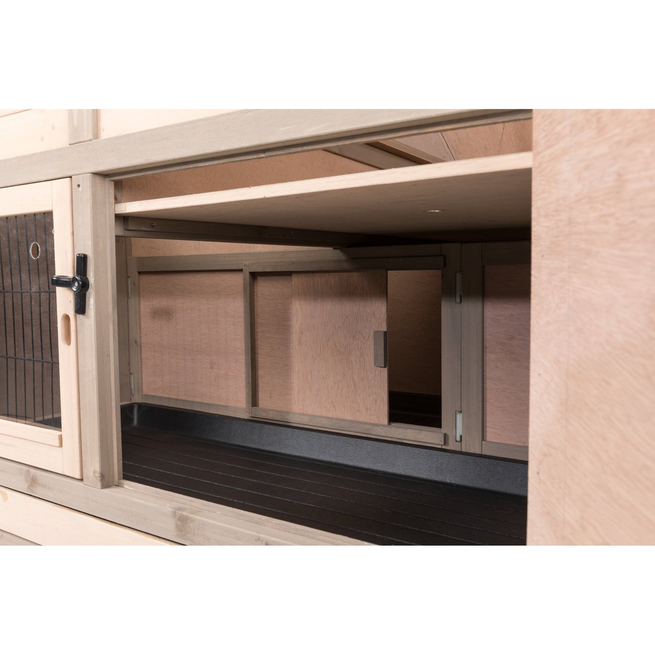 Kaninchenstall XL mit Wärmedämmung Bild 10