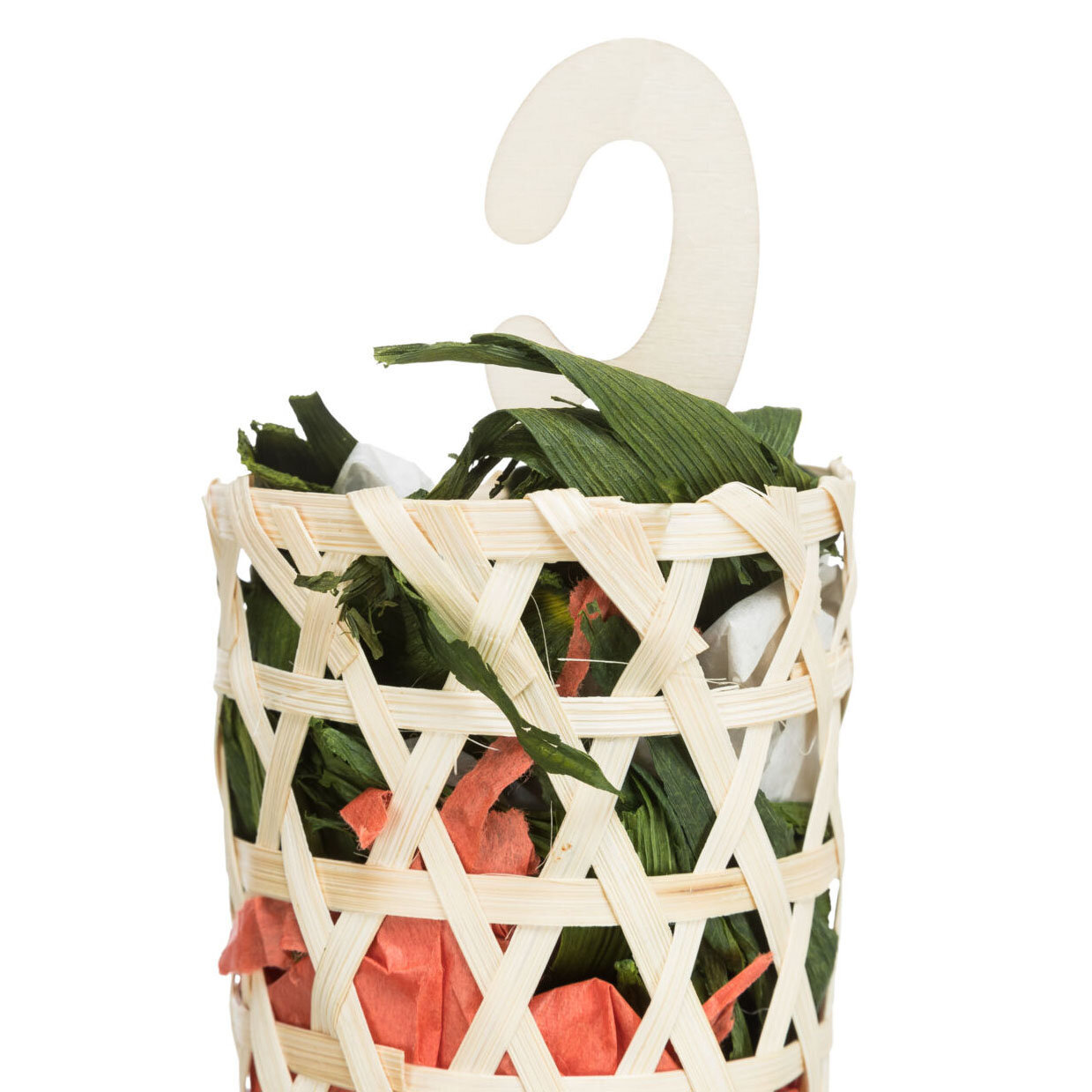 Naturspielzeug am Sisalseil für Vögel Bild 3