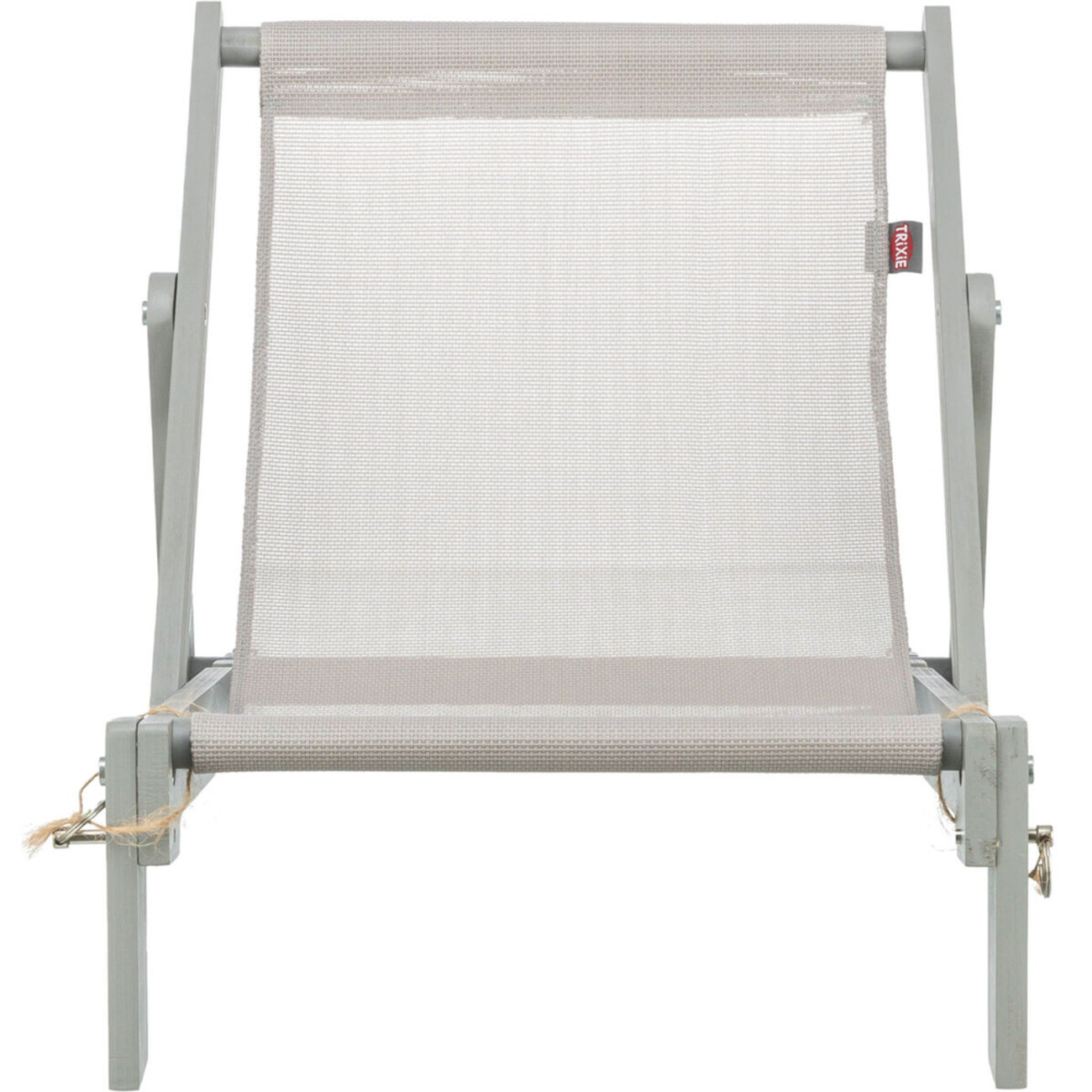 TRIXIE Outdoor Strandstuhl Strong Edition für Katzen – Dein Sonnenplatz im Grünen Bild 3