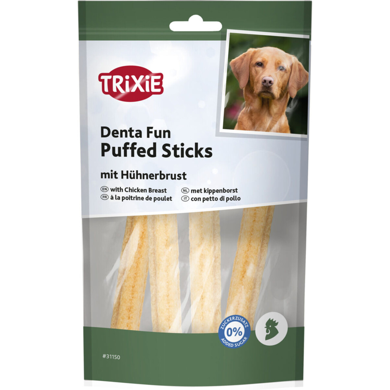 TRIXIE Puffed Sticks mit Hühnerbrust – Der unwiderstehliche Hundesnack Bild 1