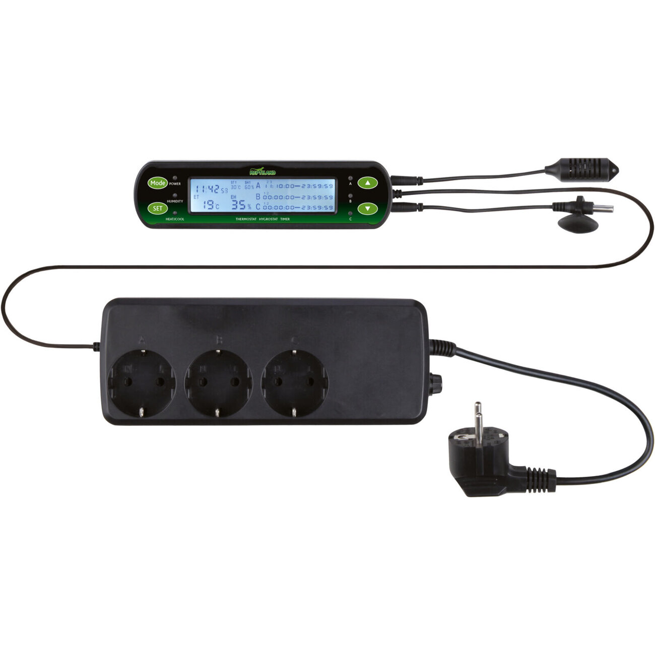 Trixie Reptiland Digitaler Thermostat Hygrostat Bild 1