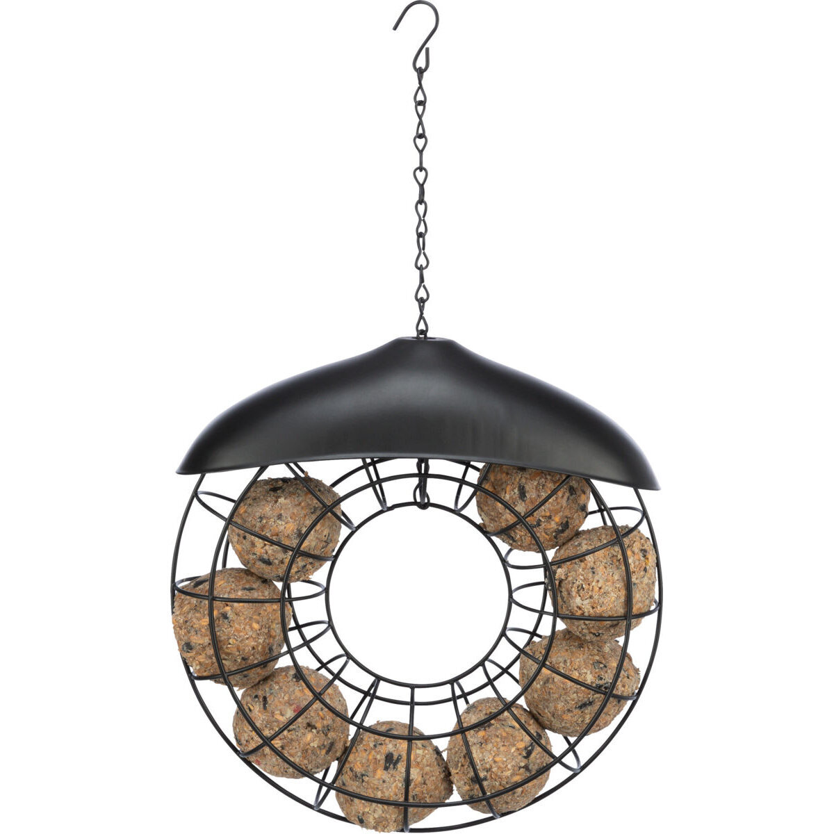 Runder Meisenknödelhalter aus Metall Bild 1