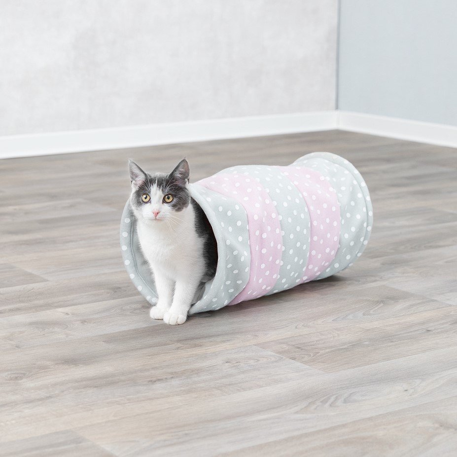Spieltunnel für Katzen Fleece Bild 2