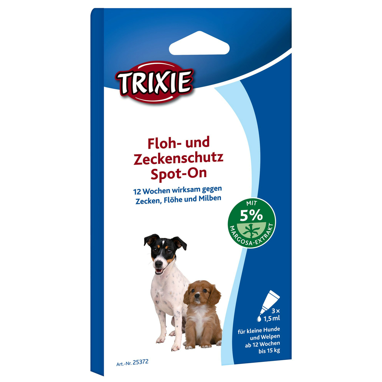 Trixie Spot-On Floh- und Zeckenschutz für Hunde Bild 2