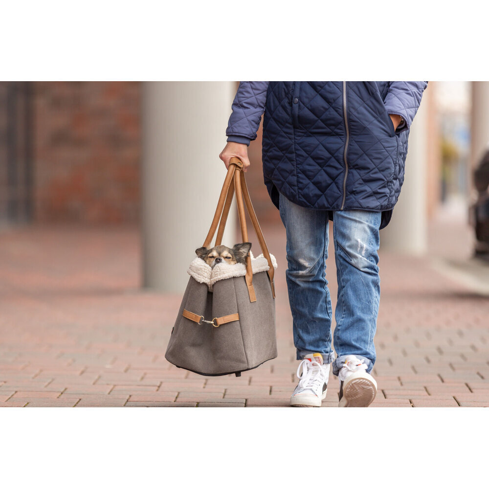 Hundetasche Rachel, herausnehmbarer Plüsch Einsatz Bild 10