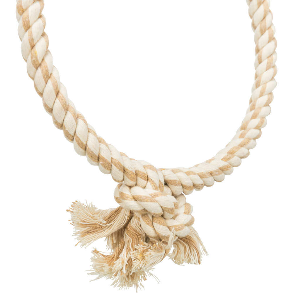 Tau Ring Vogelspielzeug aus Baumwolle Bild 5