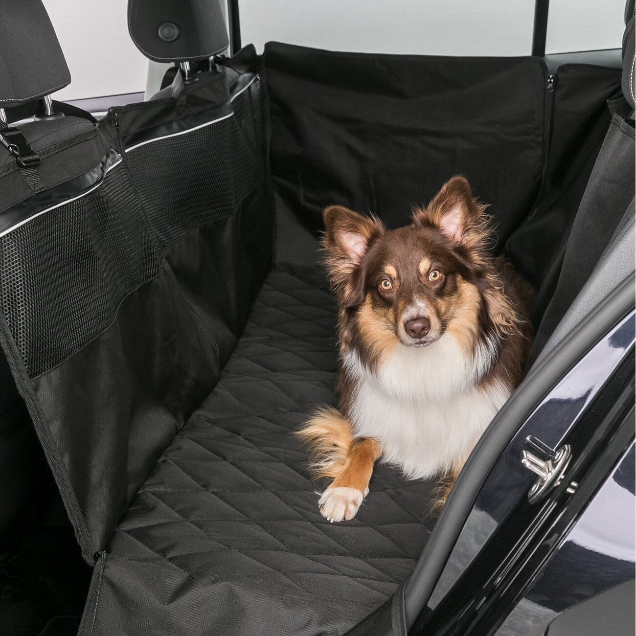 Hunde Auto Schondecke für die Rückbank Bild 2