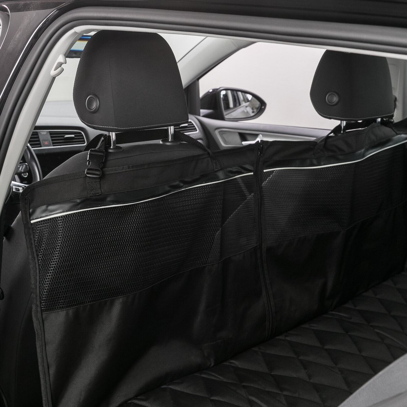 Hunde Auto Schondecke für die Rückbank Bild 12