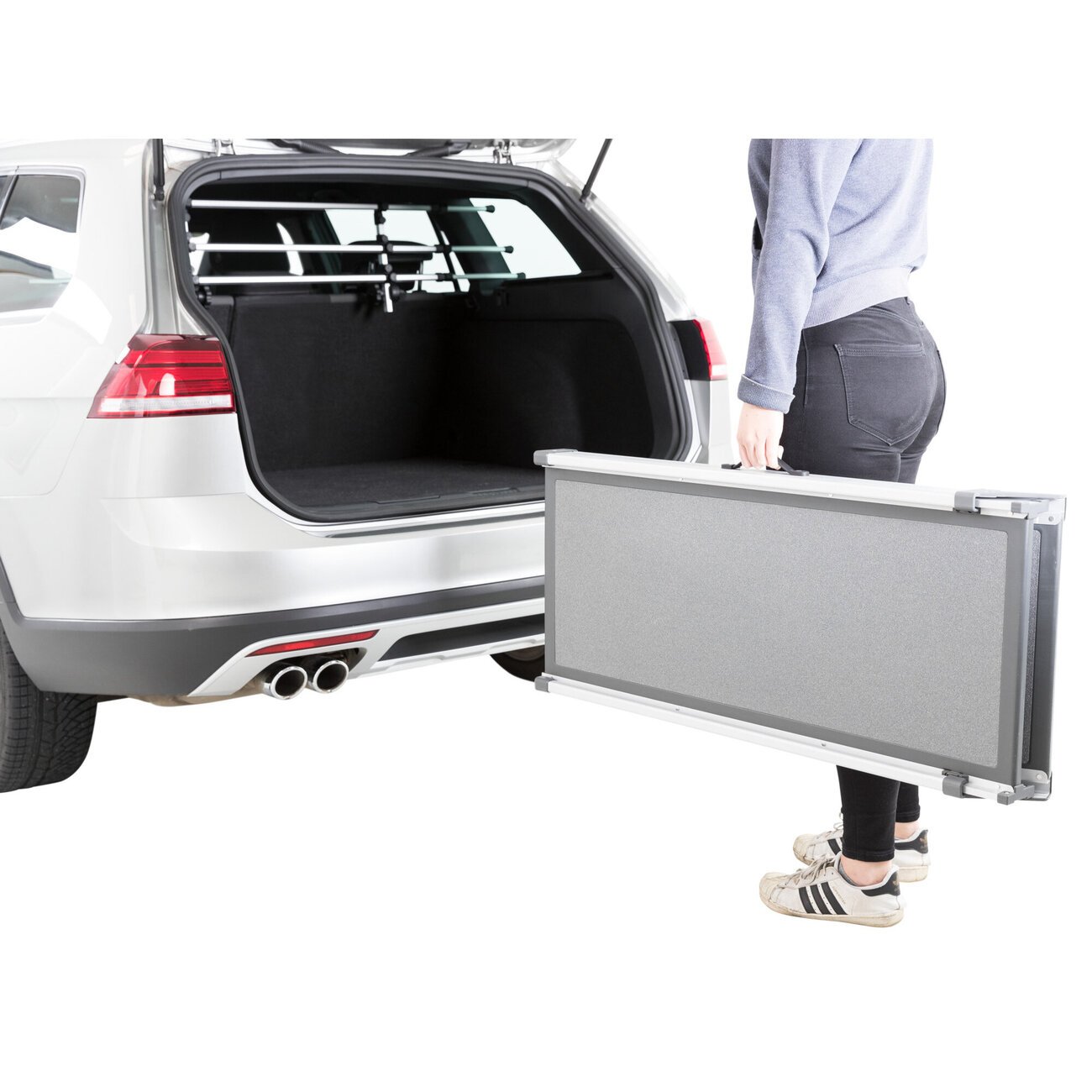 Auto Teleskop-Rampe für Hunde Bild 3