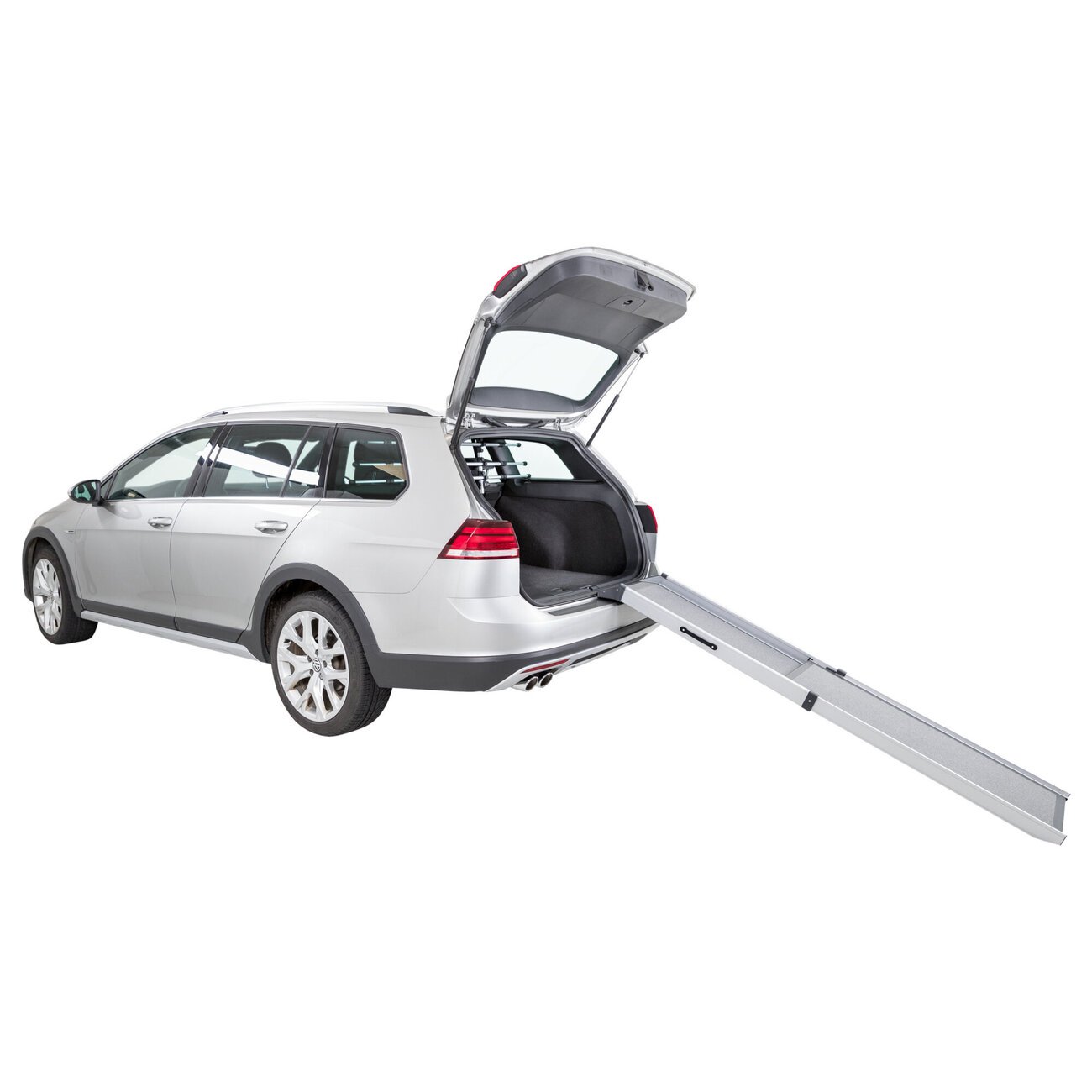 Auto Teleskop-Rampe für Hunde Bild 2