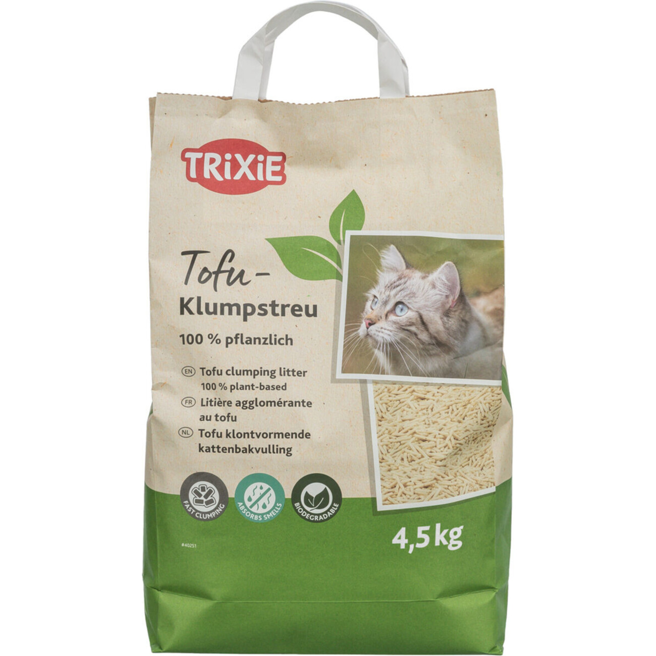 Tofu-Katzenstreu, Katzenstreu Bild 4