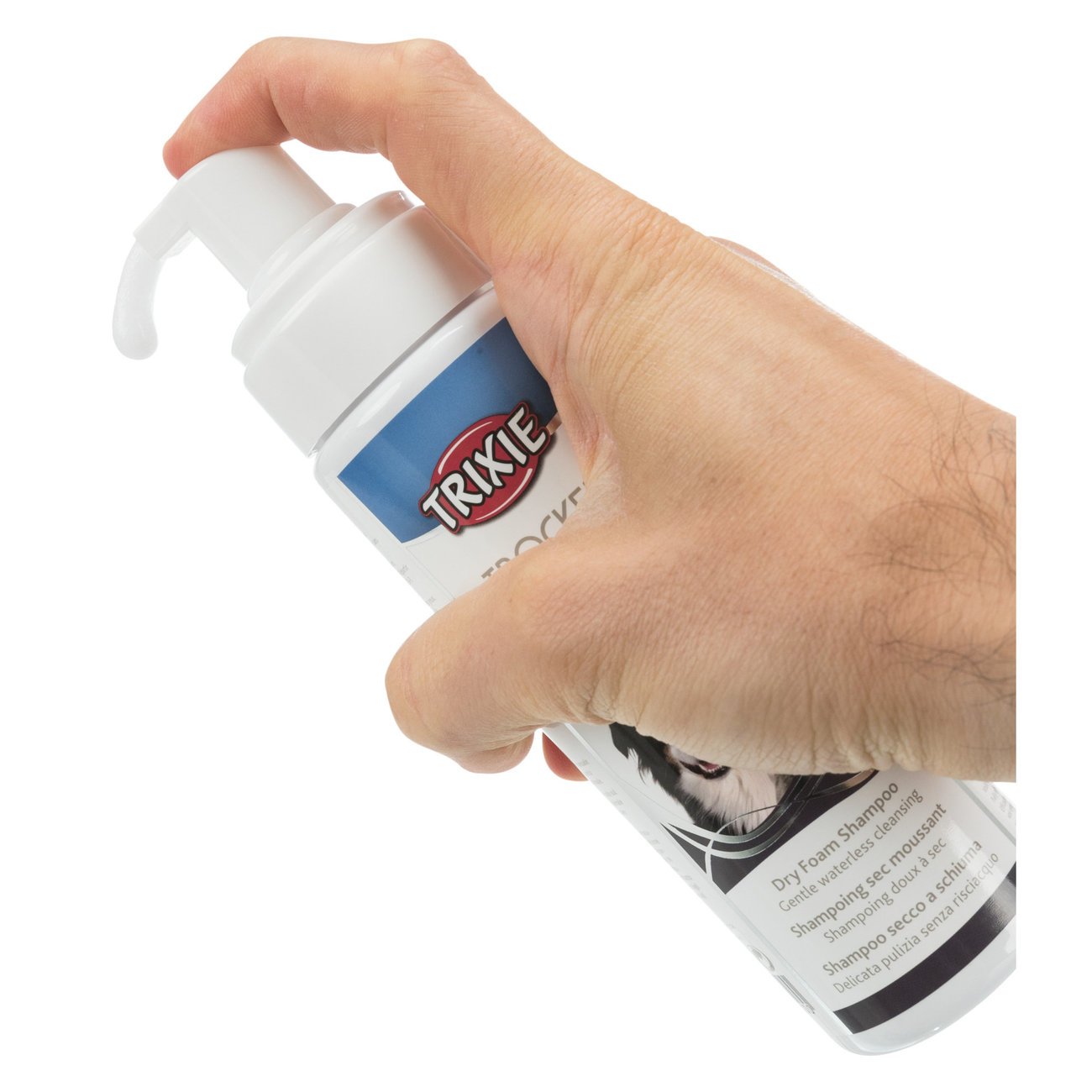 Trocken Schaum Shampoo Bild 2