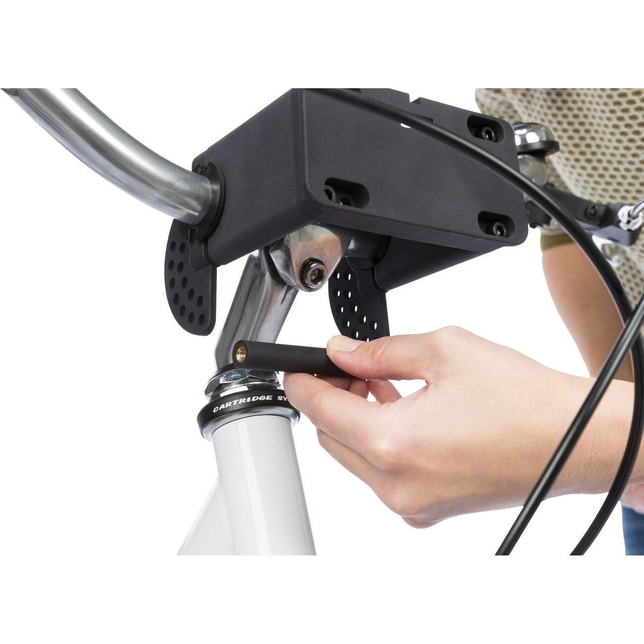 Universal Halterung für Fahrrad Frontkorb Bild 5